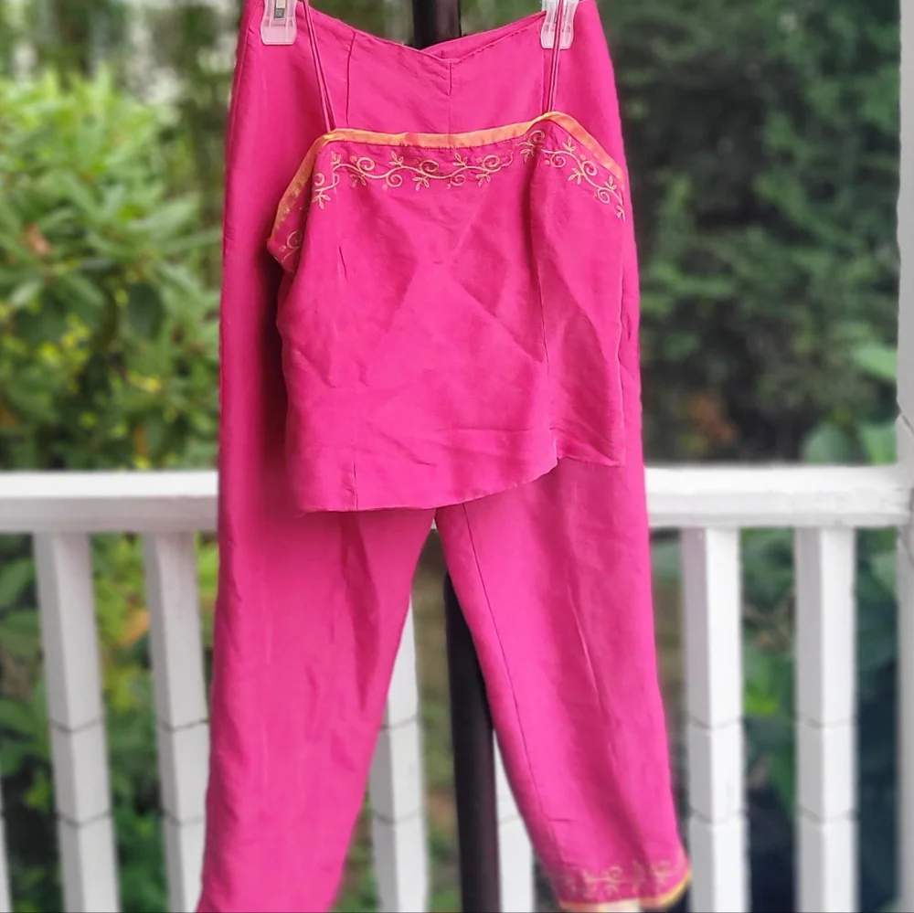 Ann Taylor 2 Piece Silk Outfit - Picture 4 of 6
